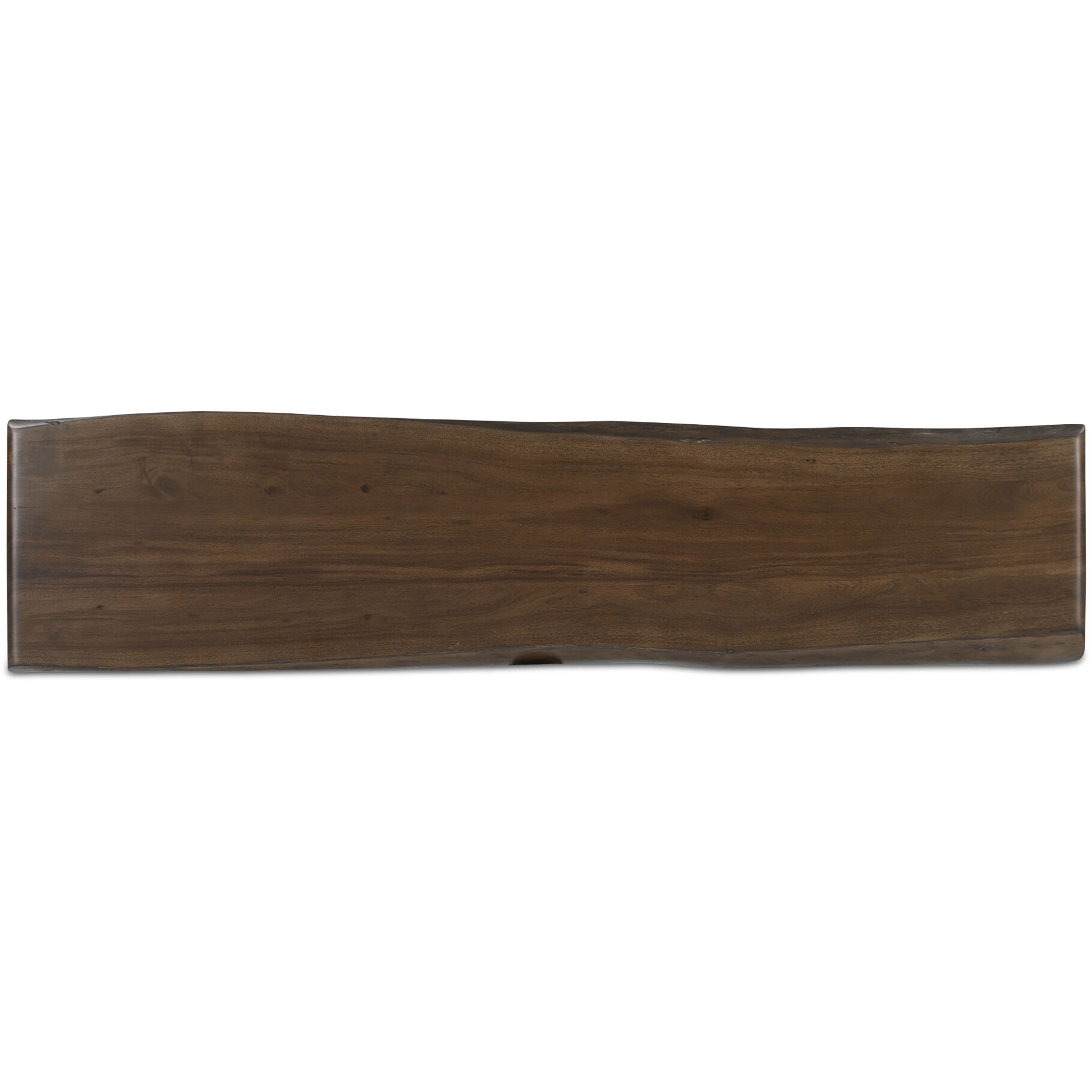 Lila Brown Dining Bench, Small